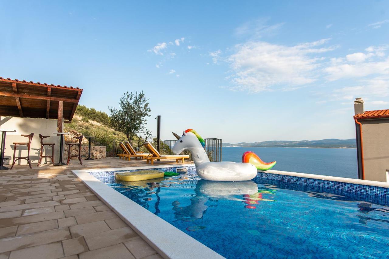 Exclusive Villa Almissa With Swimming Pool And Sea View Lokva Rogoznica Ngoại thất bức ảnh
